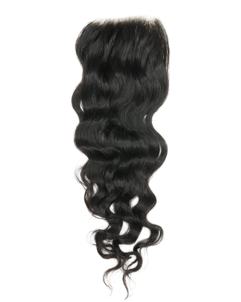 Raw Indian Curly HD Lace Closure