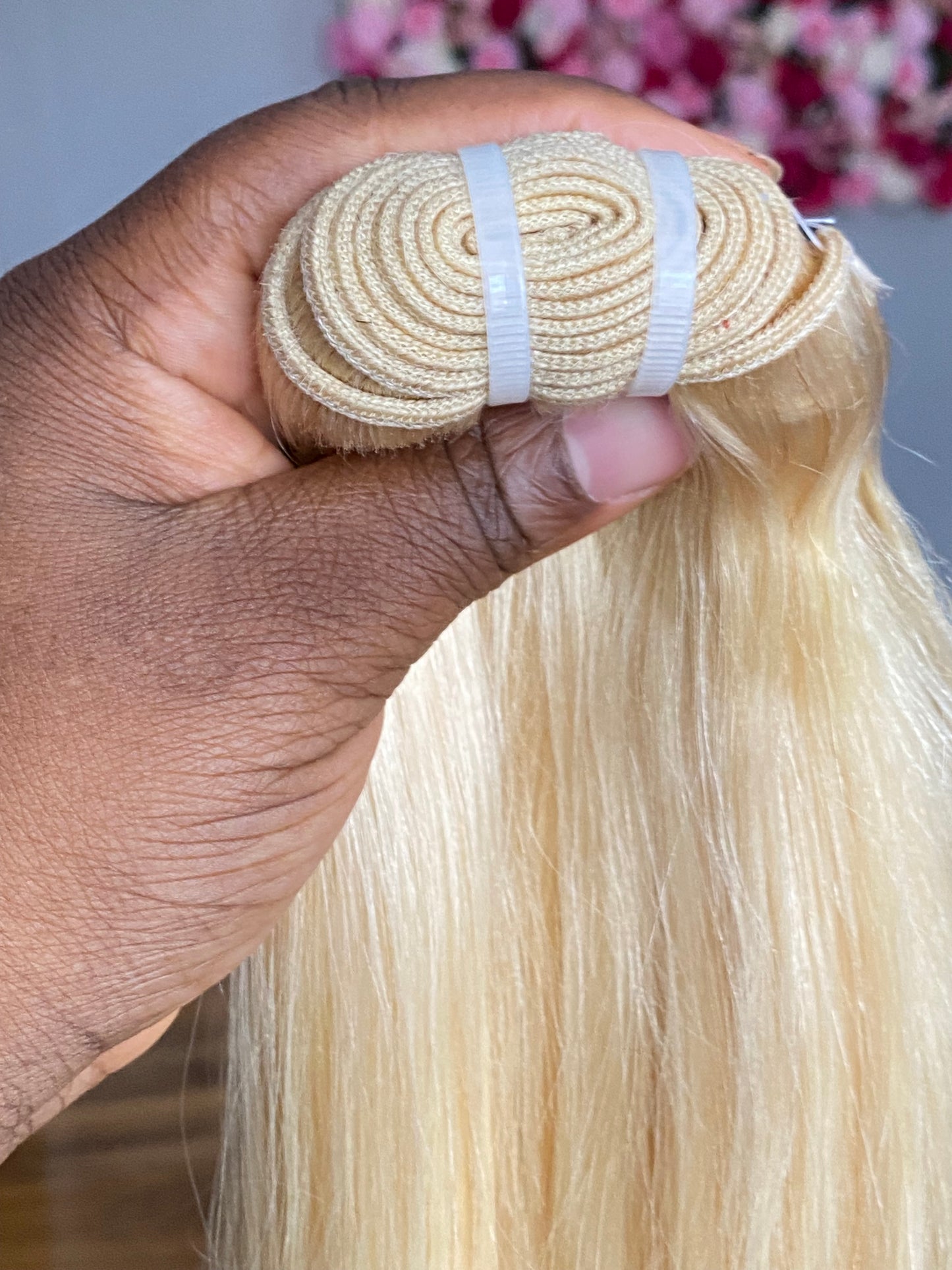 613 Blonde Virgin Straight Extensions