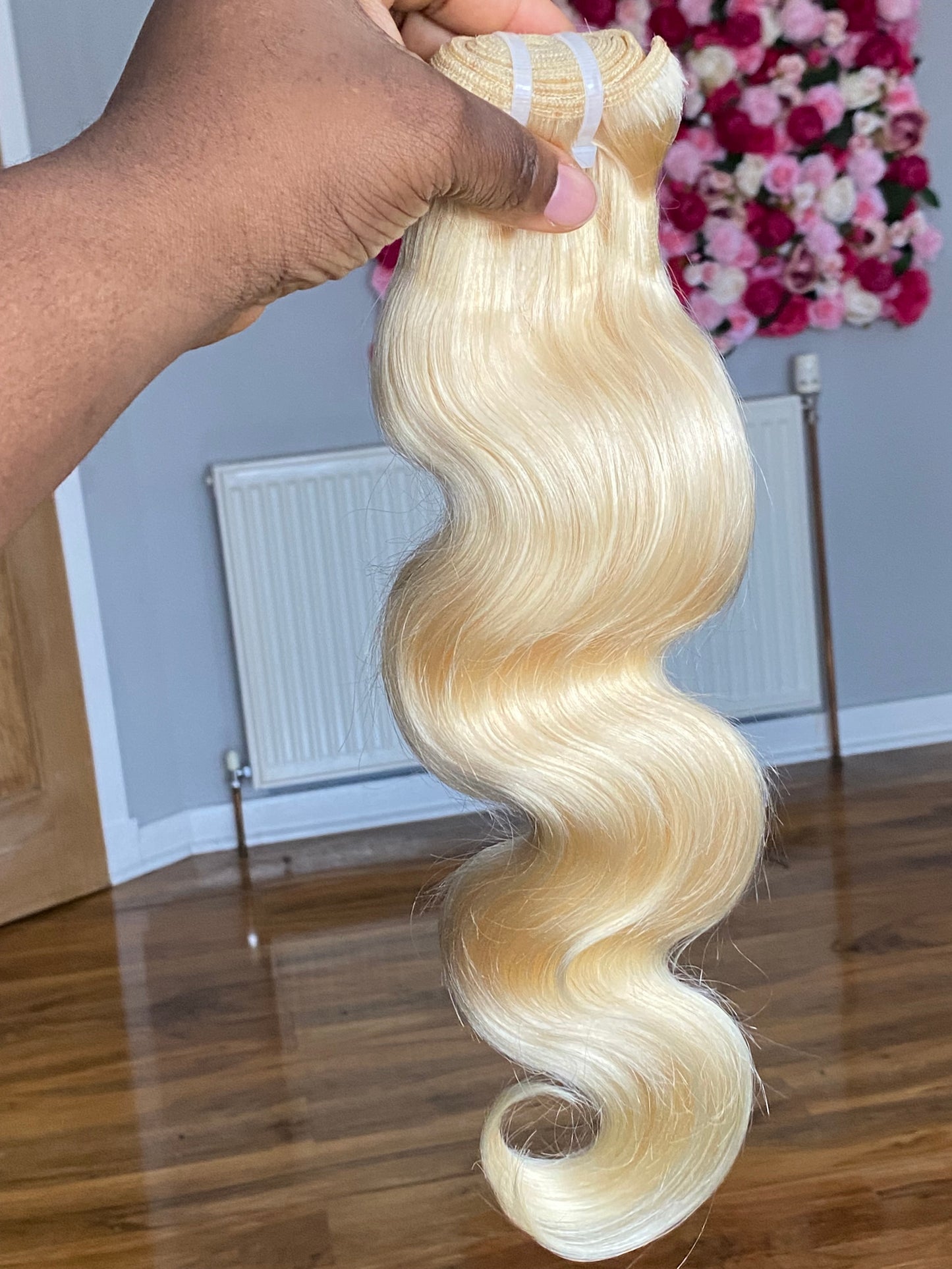 613 Blonde Wavy Extensions