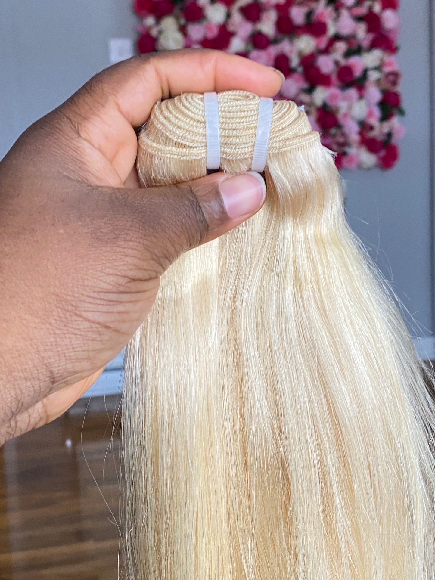 613 Blonde Virgin Straight Extensions
