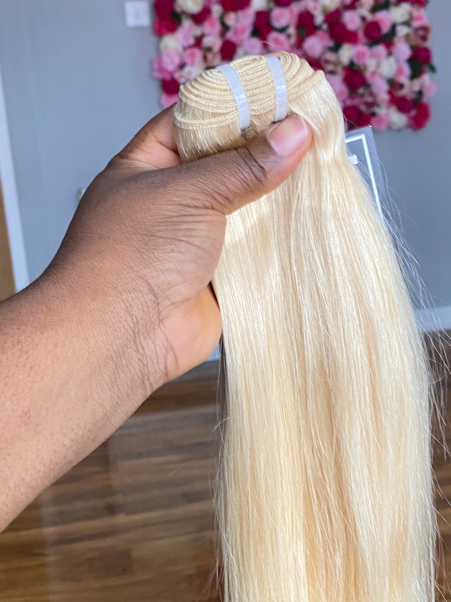 613 Blonde Virgin Straight Extensions
