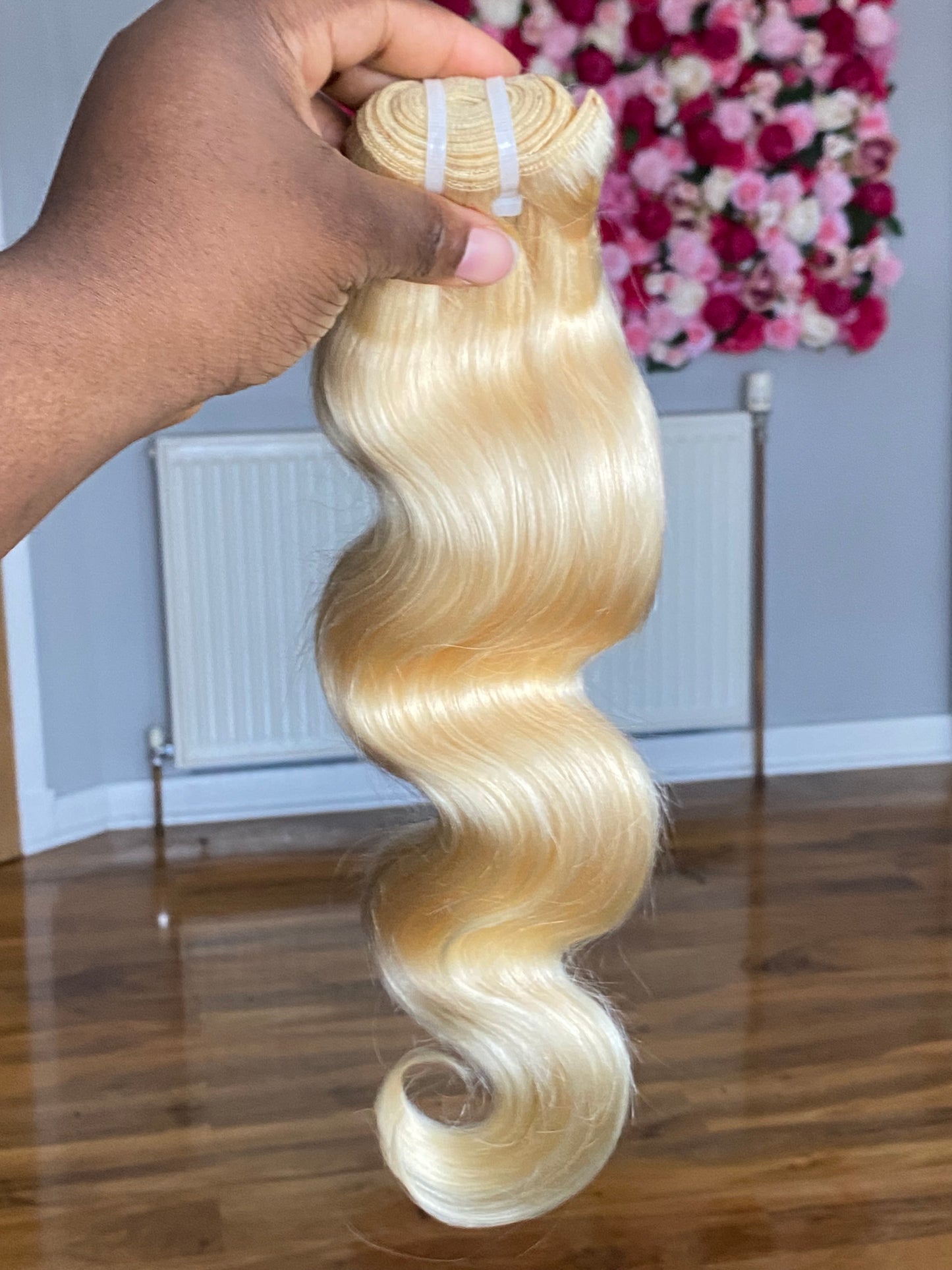 613 Blonde Wavy Extensions