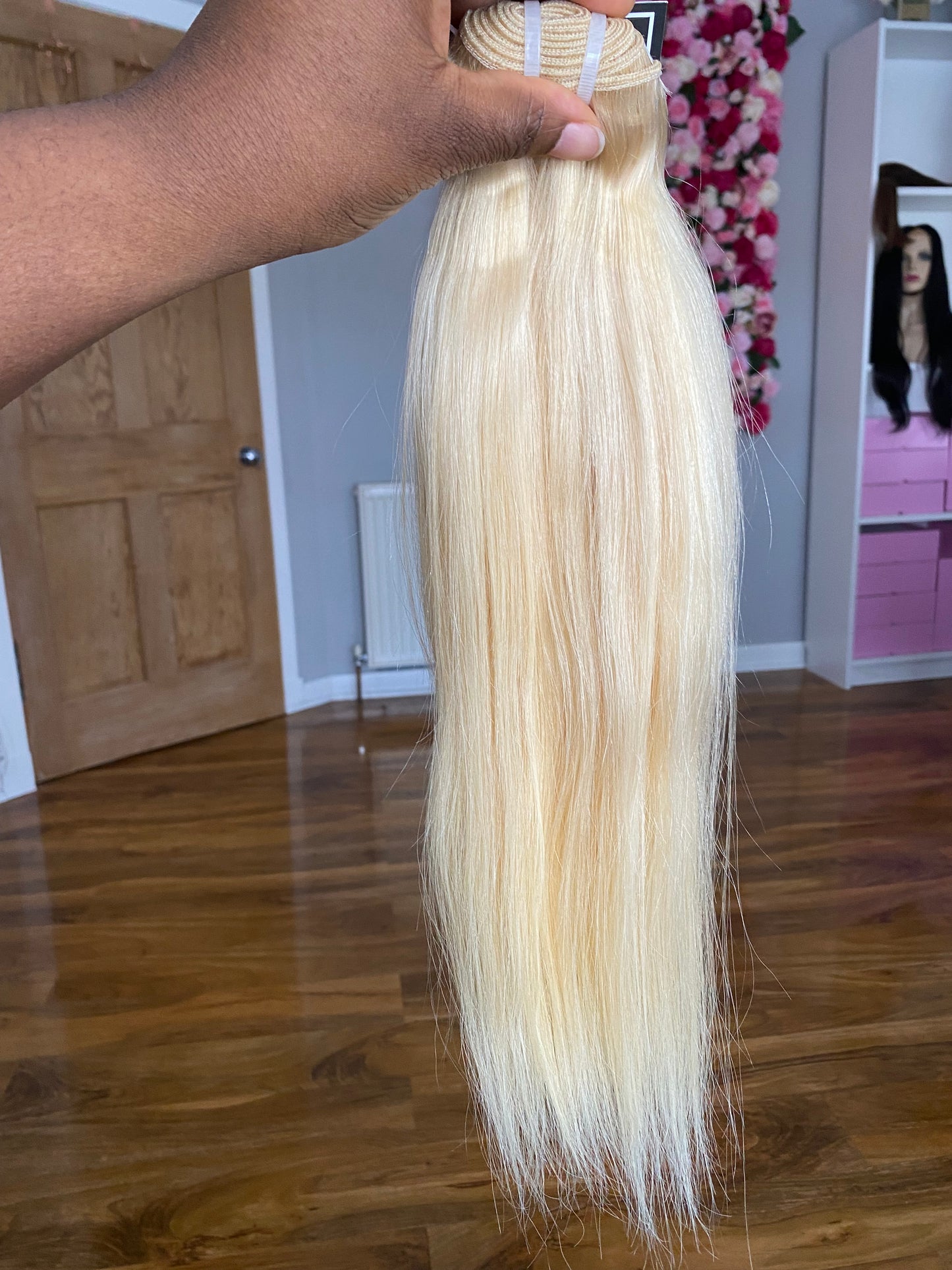 613 Blonde Virgin Straight Extensions