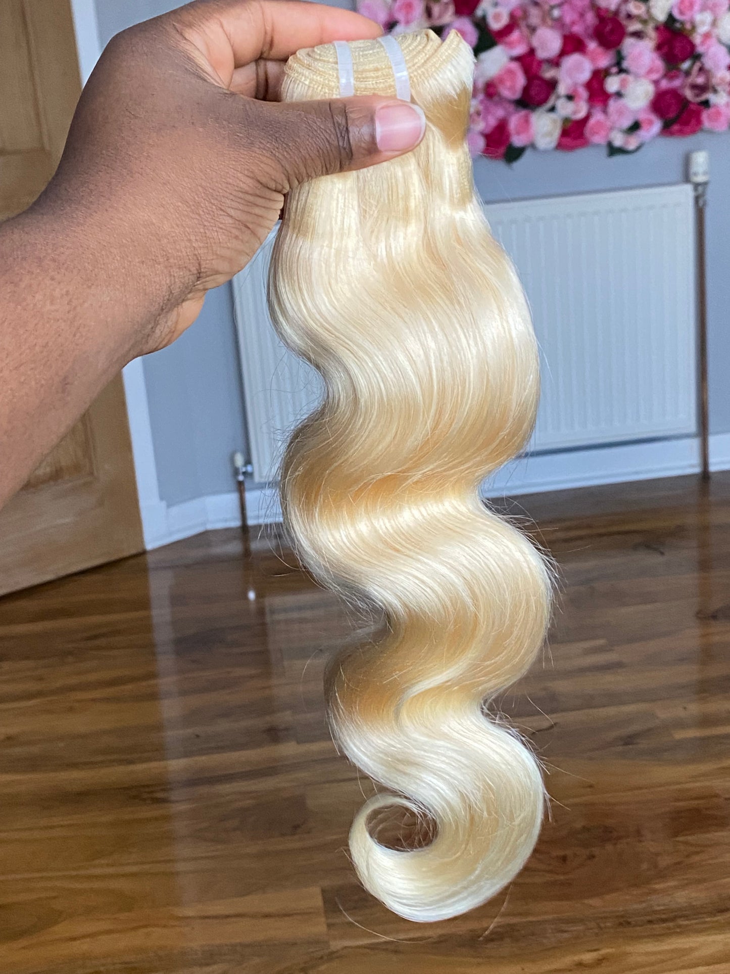 613 Blonde Wavy Extensions