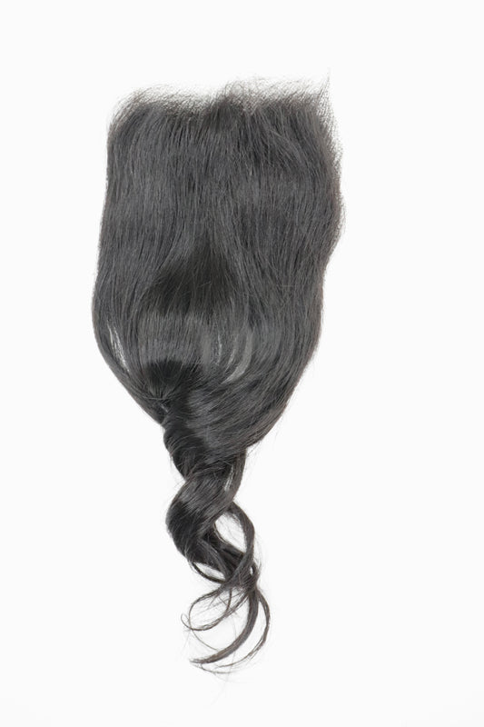 Raw Natural Wavy HD Closure